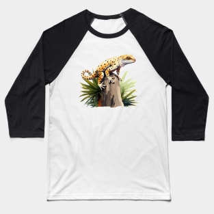 Leopard Gecko Baseball T-Shirt